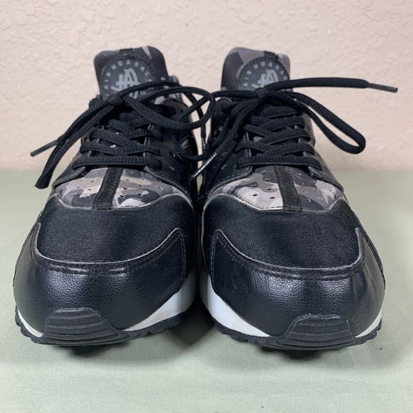 Nike Air Huarache Run Camo Print Sneaker Women’s Sz 8 - Picture 5 of 10